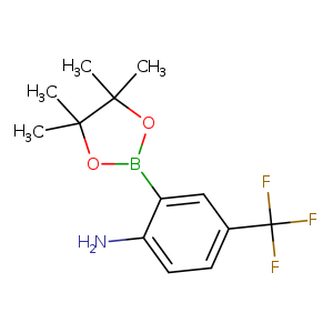 2-(4,4,5,5-TetraMethyl-1,3,2-dioxaborolan-2-yl)-_4-(trifluoroMethyl)_benzenaMine