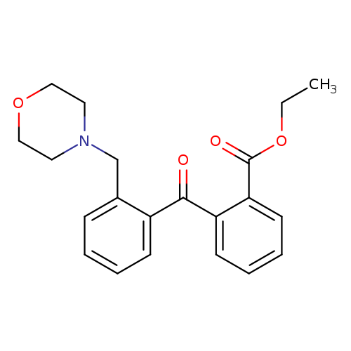 2-Carboethoxy-2'-morpholinomethyl benzophenone