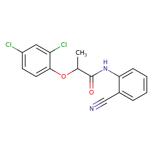 N-(2-cyanophenyl)-2-(2,4-dichlorophenoxy)propanamide