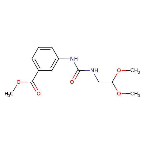 methyl 3-{[(2,2-dimethoxyethyl)carbamoyl]amino}benzoate