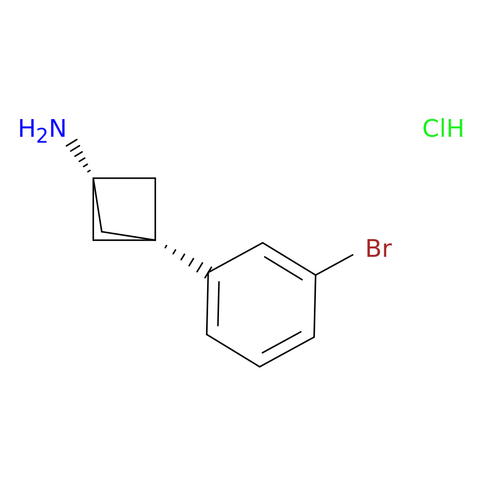 3-(3-bromophenyl)bicyclo[1.1.1]pentan-1-amine hydrochloride