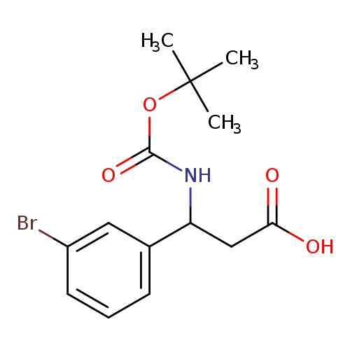 3-(3-BROMO-PHENYL)-3-TERT-BUTOXYCARBONYLAMINO-PROPIONIC ACID