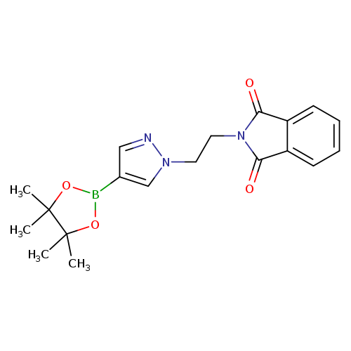 1-[2-(1,3-Dioxoisoindol-2-yl)ethyl]pyrazole-4-boronic acid pincol ester