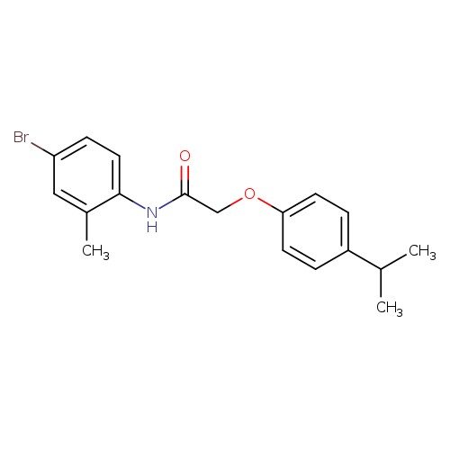 N-(4-Bromo-2-methylphenyl)-2-(4-isopropylphenoxy)acetamide