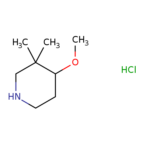 4-methoxy-3,3-dimethylpiperidine hydrochloride