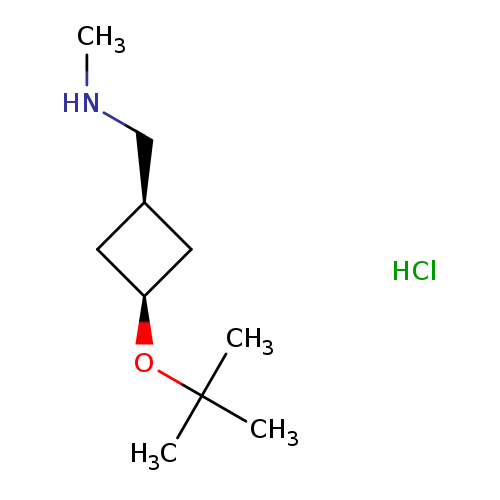 methyl({[(1s,3s)-3-(tert-butoxy)cyclobutyl]methyl})amine hydrochloride