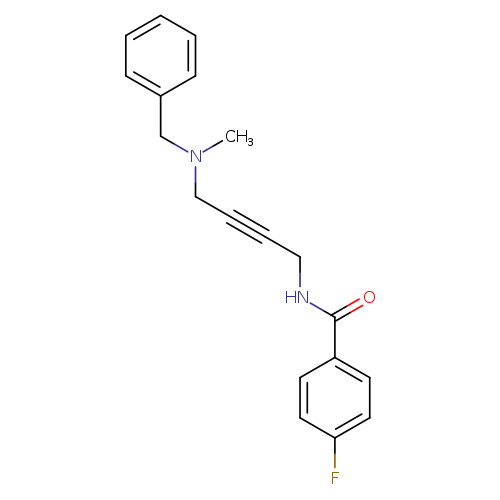 N-{4-[benzyl(methyl)amino]but-2-yn-1-yl}-4-fluorobenzamide