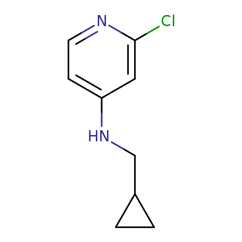2-Chloro-n-(cyclopropylmethyl)pyridin-4-amine