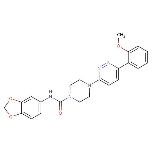 N-(2H-1,3-benzodioxol-5-yl)-4-[6-(2-methoxyphenyl)pyridazin-3-yl]piperazine-1-carboxamide