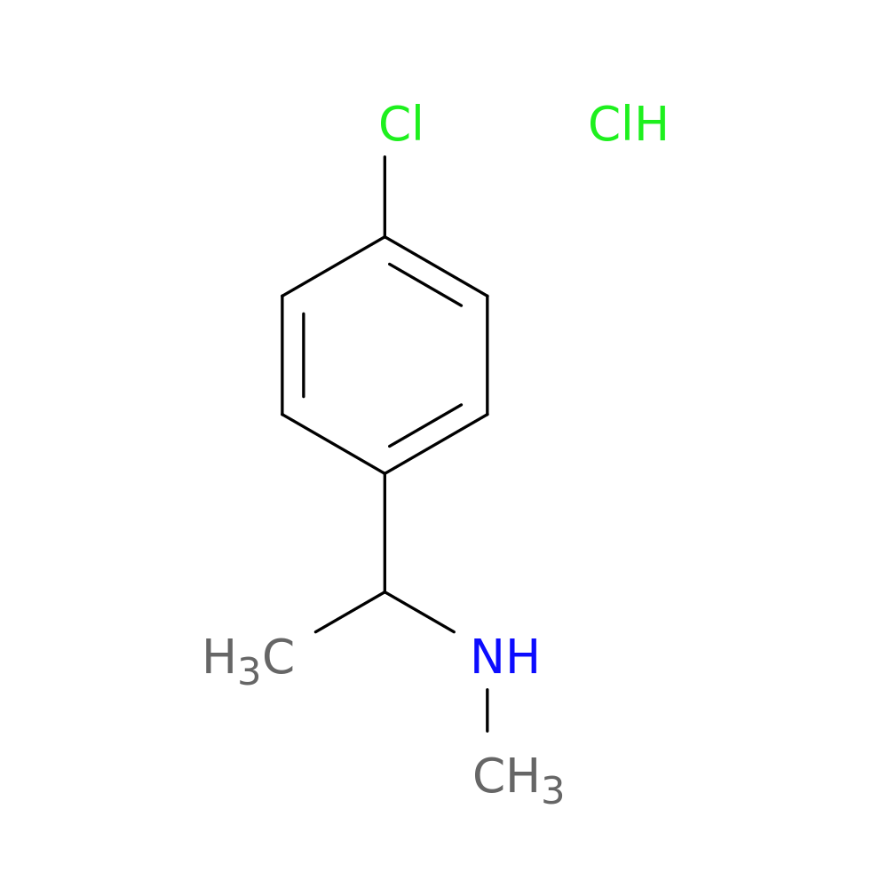 [1-(4-chlorophenyl)ethyl]methylamine hydrochloride
