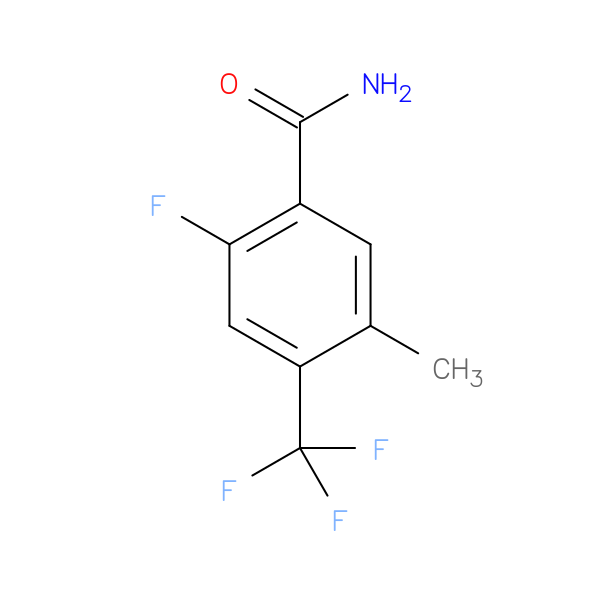 2-Fluoro-5-Methyl-4-(trifluoromethyl)benzamide