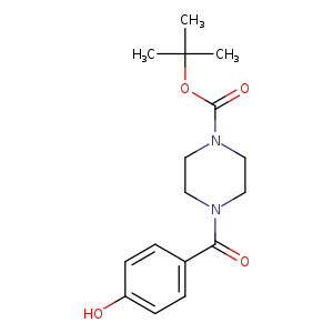 tert-Butyl 4-(4-hydroxybenzoyl)piperazine-1-carboxylate