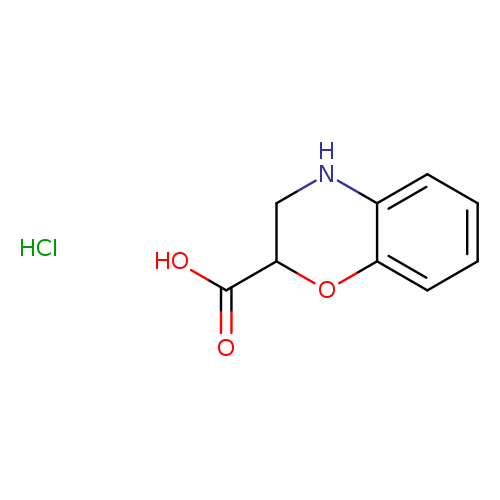 3,4-dihydro-2H-1,4-benzoxazine-2-carboxylic acid hydrochloride