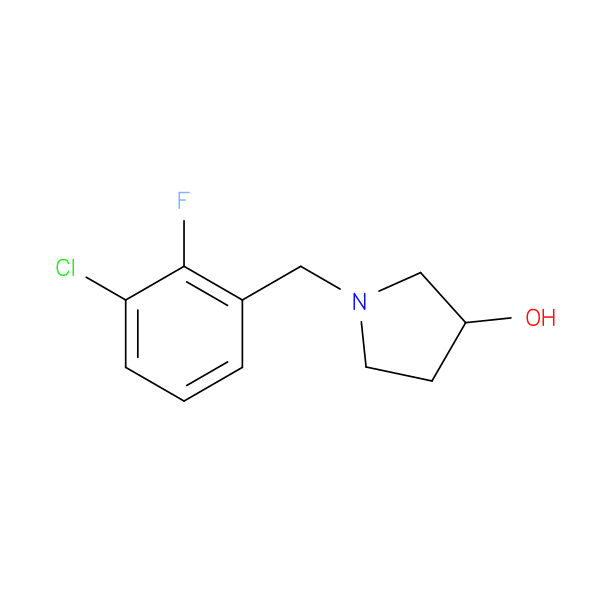 1-[(3-Chloro-2-fluorophenyl)methyl]pyrrolidin-3-ol