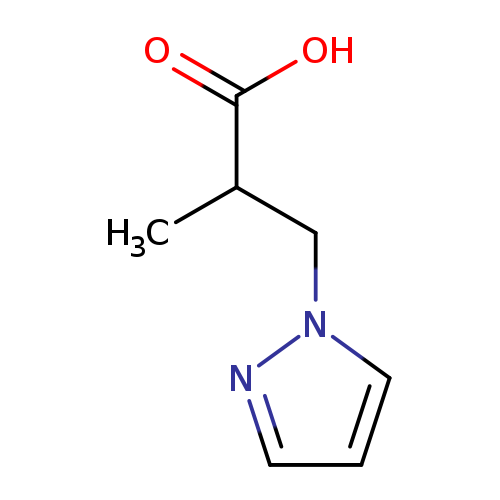 2-Methyl-3-(1h-pyrazol-1-yl)propanoic acid
