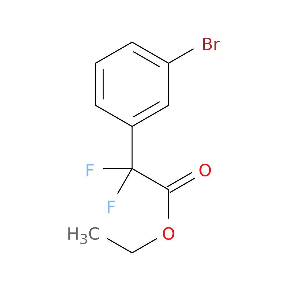 ethyl 2-(3-bromophenyl)-2，2-difluoroacetate