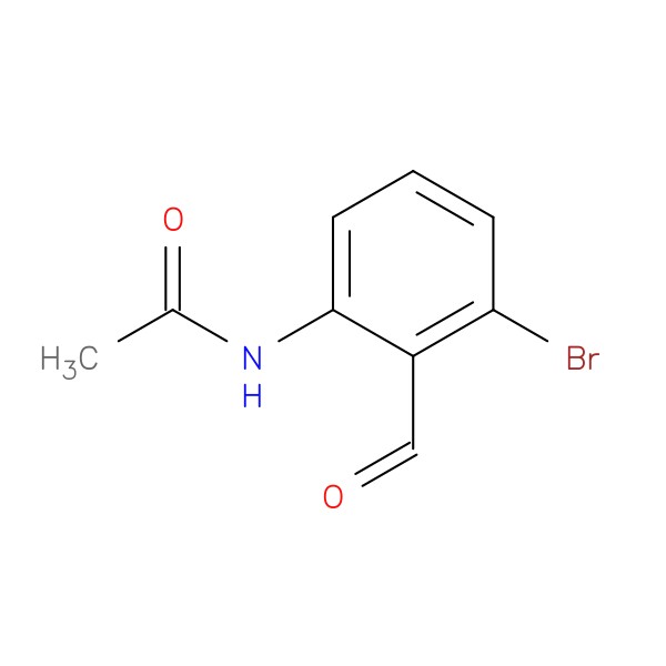 N-(3-Bromo-2-formylphenyl)acetamide