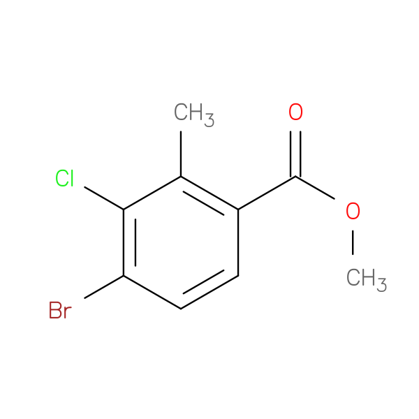 Methyl 4-bromo-3-chloro-2-methylbenzoate