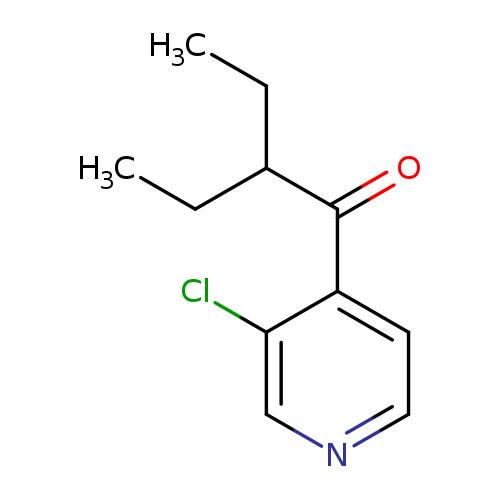 2-Chloro-4-pyridyl 1-ethylpropyl ketone