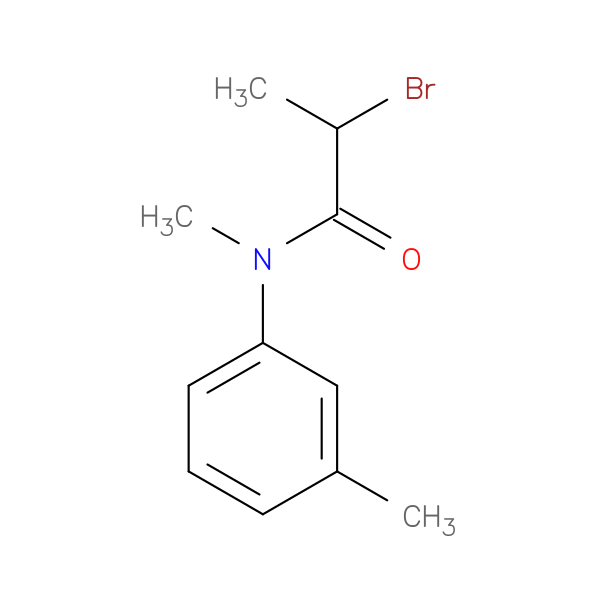 2-Bromo-n-methyl-n-(3-methylphenyl)propanamide