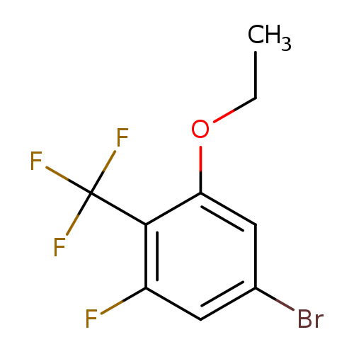 Benzene, 5-bromo-1-ethoxy-3-fluoro-2-(trifluoromethyl)-