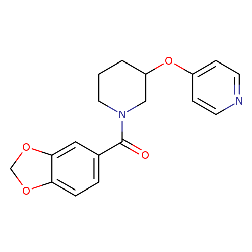 4-{[1-(2H-1,3-benzodioxole-5-carbonyl)piperidin-3-yl]oxy}pyridine