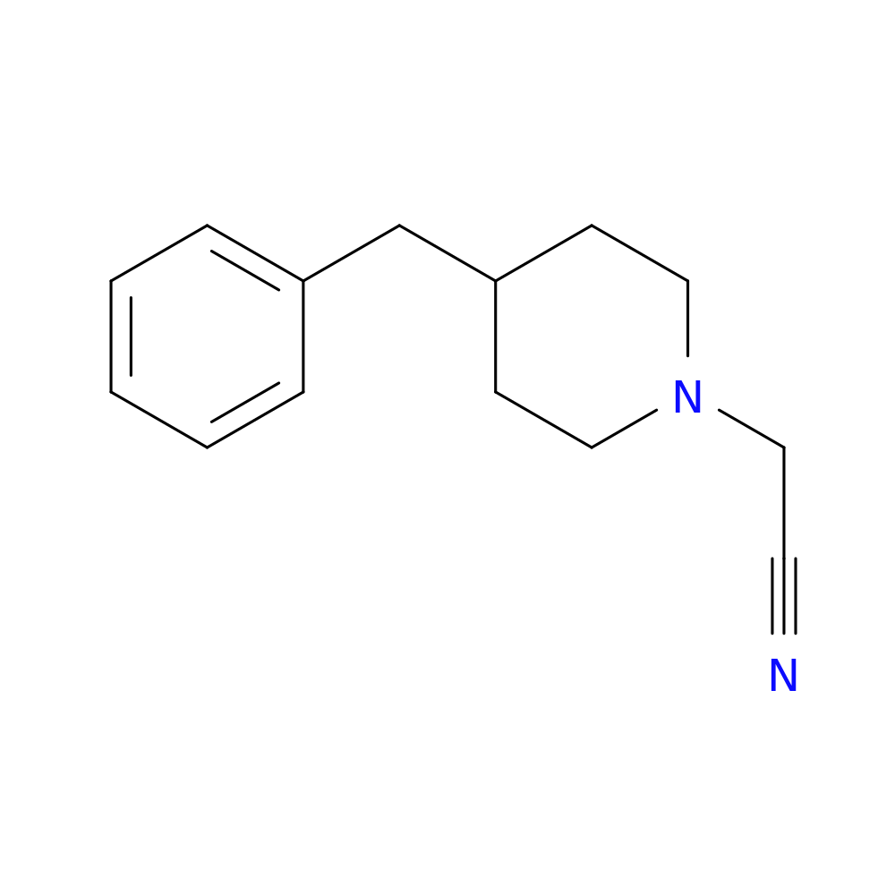 2-(4-Benzylpiperidin-1-yl)acetonitrile