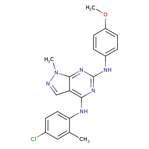 N4-(4-chloro-2-methylphenyl)-N6-(4-methoxyphenyl)-1-methyl-1H-pyrazolo[3,4-d]pyrimidine-4,6-diamine