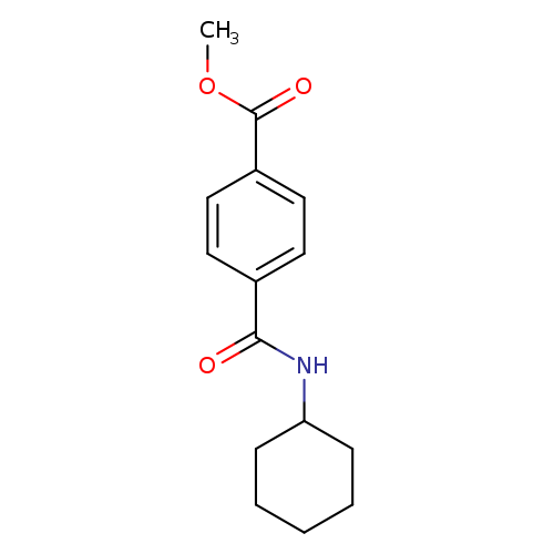 Methyl 4-(cyclohexylcarbamoyl)benzoate