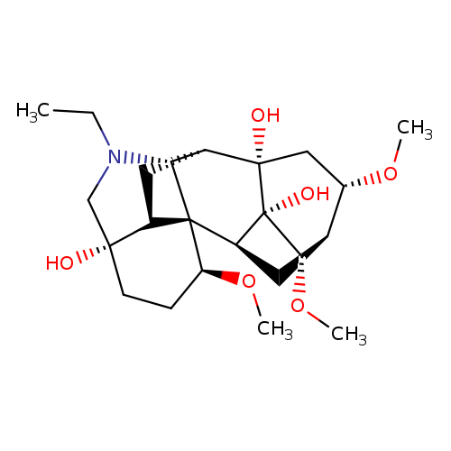 Aconitane-4,8,9-triol, 20-ethyl-1,14,16-trimethoxy-, (1α,14α,16β)-