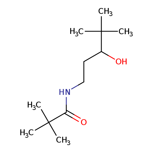 N-(3-hydroxy-4,4-dimethylpentyl)-2,2-dimethylpropanamide