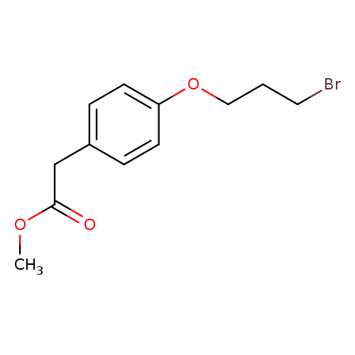 Methyl 2-[4-(3-bromopropoxy)phenyl]acetate