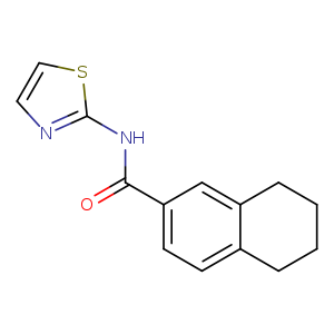 2-Naphthalenecarboxamide,5,6,7,8-tetrahydro-N-2-thiazolyl-(9CI)