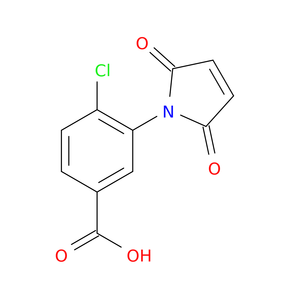 4-Chloro-3-(2,5-dioxo-2,5-dihydro-1h-pyrrol-1-yl)benzoic acid