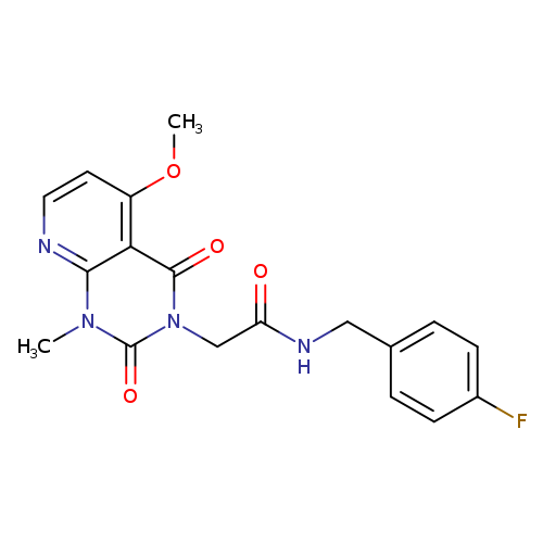 N-[(4-fluorophenyl)methyl]-2-{5-methoxy-1-methyl-2,4-dioxo-1H,2H,3H,4H-pyrido[2,3-d]pyrimidin-3-yl}acetamide