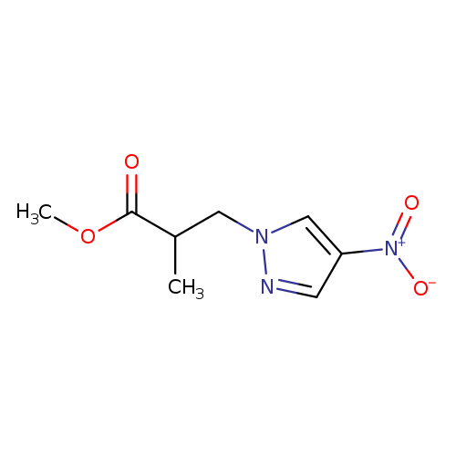 Methyl 2-methyl-3-(4-nitro-1h-pyrazol-1-yl)propanoate