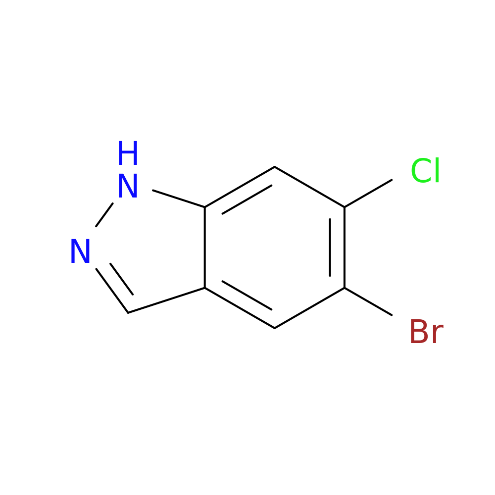 5-Bromo-6-chloro-1H-indazole