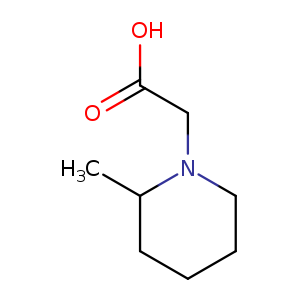 (2-methylpiperidin-1-yl)acetic acid