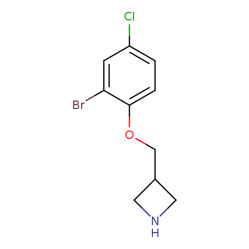 3-[(2-Bromo-4-chlorophenoxy)methyl]azetidine