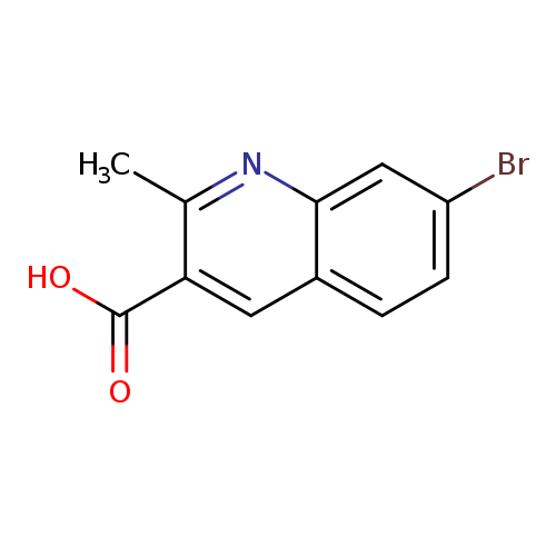 7-Bromo-2-methylquinoline-3-carboxylic acid