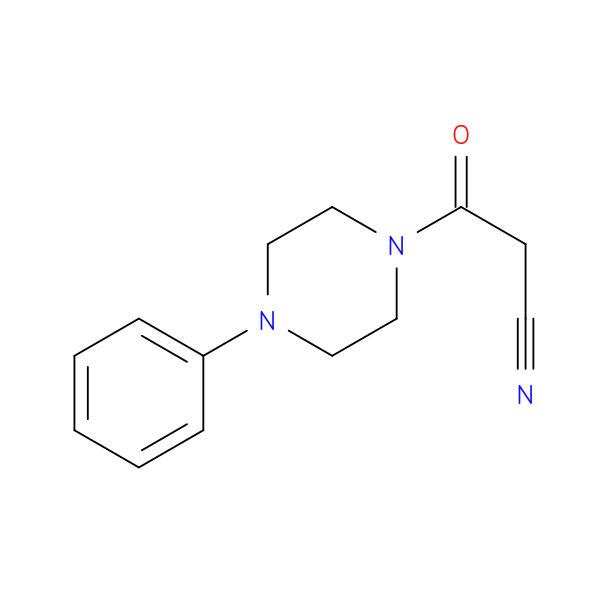 3-Oxo-3-(4-phenyl-piperazin-1-yl)-propionitrile
