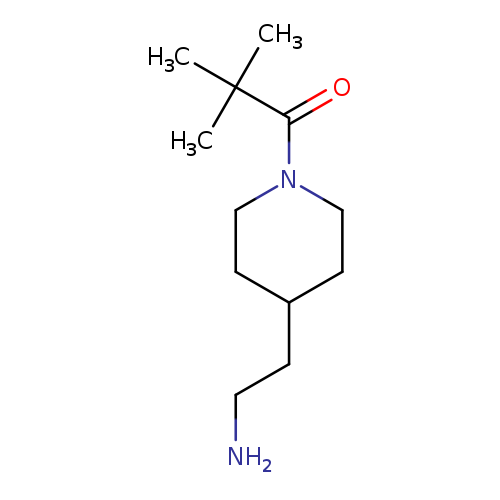 1-[4-(2-Aminoethyl)piperidin-1-yl]-2,2-dimethylpropan-1-one