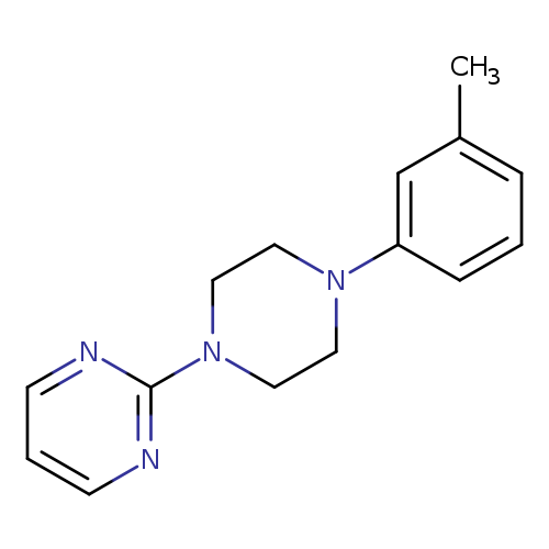2-[4-(3-methylphenyl)piperazin-1-yl]pyrimidine