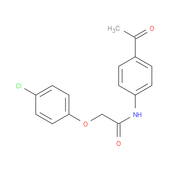 N-(4-Acetylphenyl)-2-(4-chlorophenoxy)acetamide