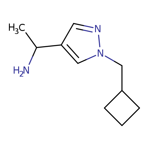1-[1-(cyclobutylmethyl)-1H-pyrazol-4-yl]ethan-1-amine