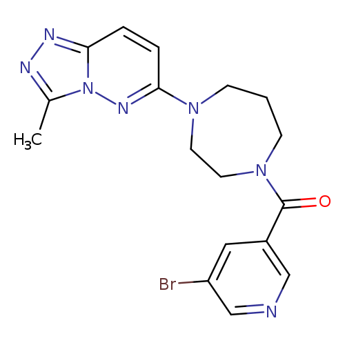 1-(5-bromopyridine-3-carbonyl)-4-{3-methyl-[1,2,4]triazolo[4,3-b]pyridazin-6-yl}-1,4-diazepane