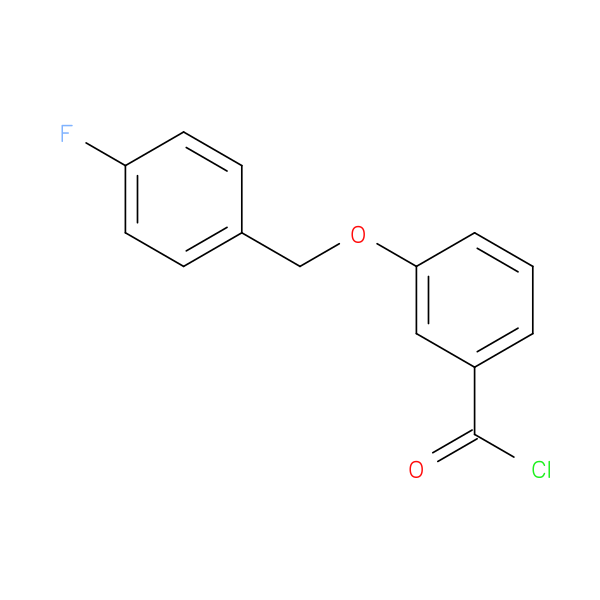 3-[(4-Fluorobenzyl)oxy]benzoyl chloride