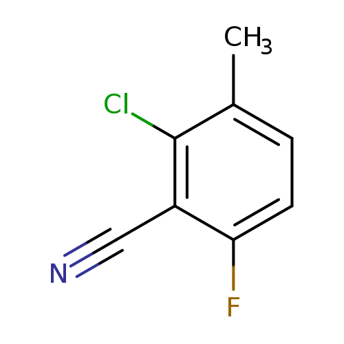 2-Chloro-6-fluoro-3-methylbenzonitrile