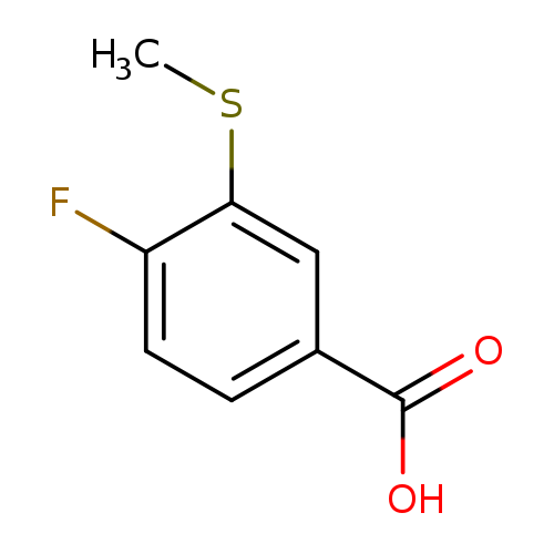 4-Fluoro-3-(methylthio)benzoic acid