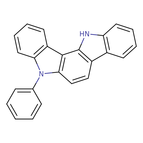 Indolo[3,2-a]carbazole, 5,12-dihydro-5-phenyl-
